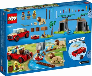LEGO® City 60301 Terenówka ratowników dzikich zwierząt 