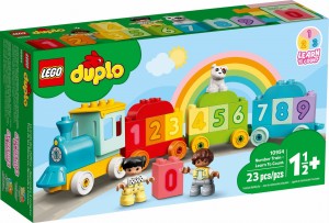 LEGO® DUPLO® Pierwsze klocki Pociąg z cyferkami — nauka liczenia 10954