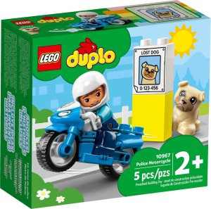 LEGO® DUPLO® Rescue Motocykl policyjny 10967