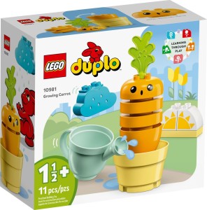 LEGO® DUPLO® Rosnąca marchewka 10981