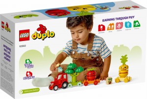 LEGO® DUPLO® Traktor z warzywami i owocami 10982