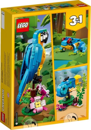 LEGO® Creator 3 w 1 Egzotyczna papuga 31136