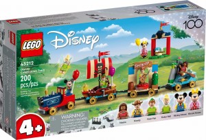 LEGO® ǀ Disney: Disney — pociąg pełen zabawy 43212