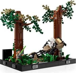 LEGO® Star Wars™ Diorama: Pościg na ścigaczu przez Endor™ 75353