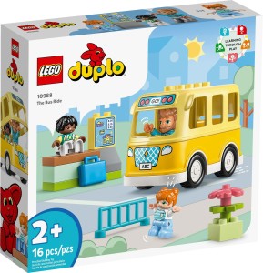 LEGO® DUPLO® Town Przejażdżka autobusem 10988