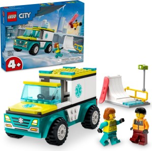 LEGO® City - Karetka i snowboardzista 60403