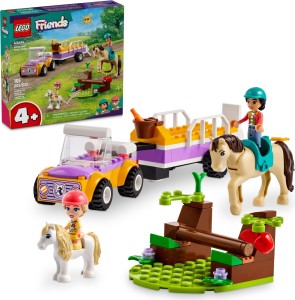 LEGO Friends 42634 Przyczepka dla konia i kucyka
