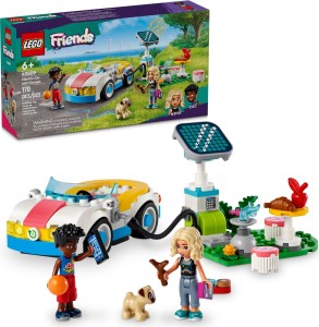 LEGO Friends 42609 Samochód elektryczny i stacja ładująca