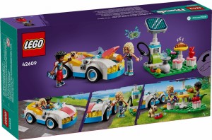 LEGO Friends 42609 Samochód elektryczny i stacja ładująca