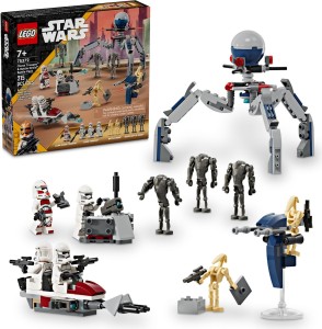 LEGO Star Wars 75372 Zestaw bitewny z żołnierzem armii klonów™ i droidem bojowym™