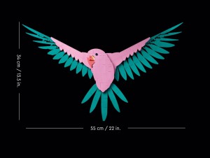 LEGO® Art Kolekcja zwierząt — papugi ary 31211