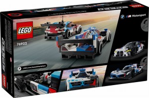 LEGO® Speed Champions Samochody wyścigowe BMW M4 GT3 & BMW M Hybrid V8 76922