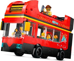 LEGO® City Czerwony, piętrowy autokar 60407