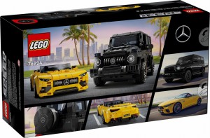 LEGO® Speed Champions Mercedes-AMG G 63 i Mercedes-AMG SL 63 76924