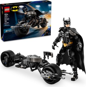 LEGO® DC Batman™ Figurka Batmana™ do zbudowania i batcykl 76273