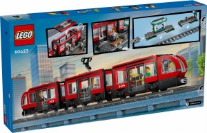 LEGO® City Tramwaj miejski ze stacją 60423