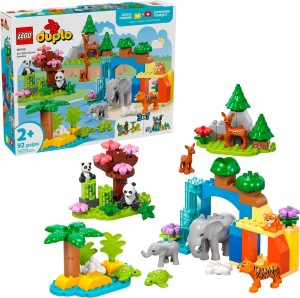 LEGO® DUPLO® Rodziny dzikich zwierząt 3 w 1 10446
