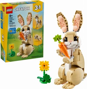 LEGO® Creator 3 w 1 Uroczy króliczek 31162