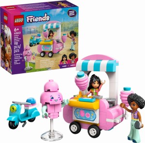 LEGO® Friends Stoisko z watą cukrową i skuter 42643