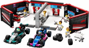 LEGO® City F1® Garaż i bolidy Mercedes-AMG i Alpine 60444