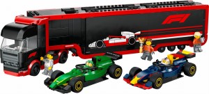 LEGO® City F1® Ciężarówka z bolidami RB20 i AMR24 F1® 60445