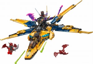 LEGO® NINJAGO® Ras i burzowy superodrzutowiec Arina 71833