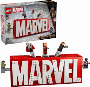 LEGO® Marvel Logo MARVEL z minifigurkami 76313