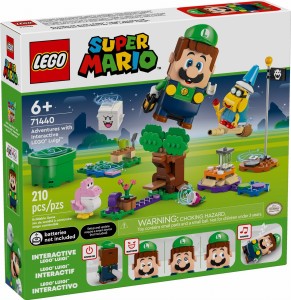 LEGO Super Mario 71440 Przygody z interaktywną figurką LEGO® Luigi™