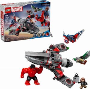 LEGO MARVEL 76292 Kapitan Ameryka kontra Czerwony Hulk — bitwa