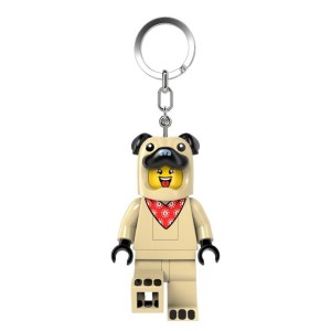 Brelok z latarką LEGO® Minifigures™ Mops