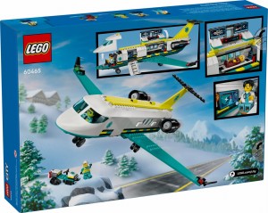 LEGO® City Samolot pogotowia ratunkowego 60465