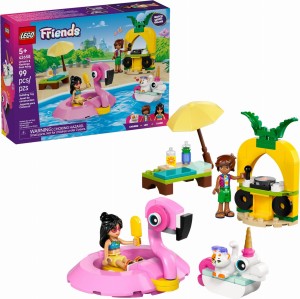 LEGO® Friends Impreza na basenie z jednorożcem i flamingiem 42658