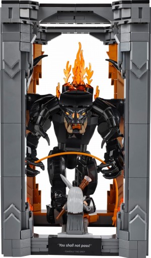 LEGO® Icons Władca pierścieni: Book nook z Balrogiem 10367