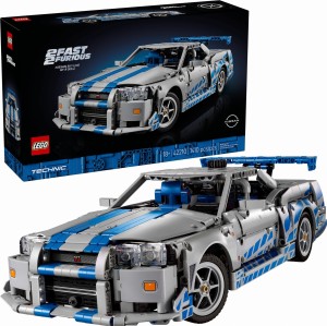 LEGO® Technic Samochód Nissan Skyline GT-R (R34) z filmu Za szybcy, za wściekli 42210