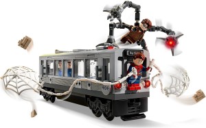 LEGO Super Heroes 76321 Spider-Man kontra Doc Ock — scena w metrze