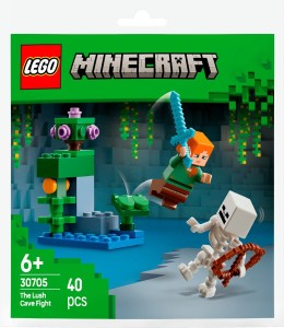 LEGO® Minecraft® Walka w bujnej jaskini 30705