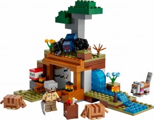 LEGO® Minecraft® Wyprawa do pancernikowej kopalni 21269