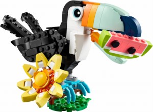 LEGO® Creator 3 w 1 Dzikie zwierzęta: Tropikalny tukan 31173