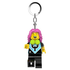 Brelok z latarką LEGO® Minifigures™ Gamerka