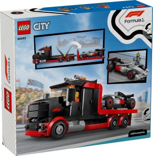 LEGO® City F1® Ciężarówka F1® z bolidem Audi F1® 60493