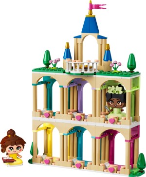 LEGO® ǀ Disney Princess Mała Bella i Tiana z zamkiem 43291
