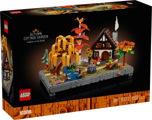 LEGO® Icons Jesienny ogród z chatką 11372
