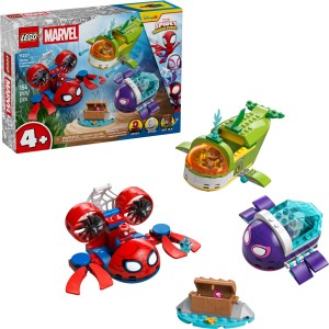 LEGO® ǀ Marvel Spidey: podwodne pojazdy 11207