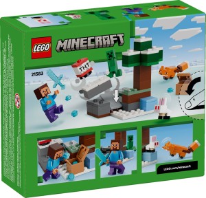 LEGO® Minecraft® Przygoda Steve’a w tajdze 21583
