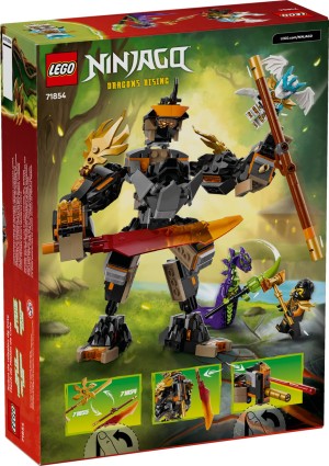 LEGO® NINJAGO® Mech specjalny Cole’a i Zane w smoczej zbroi 71854