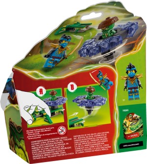 LEGO® NINJAGO® Nya kontra zmutowany potwór na spinnerze 71849