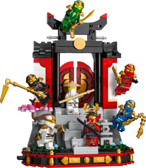 LEGO® NINJAGO® Ozdoba z postaciami ninja — 15-lecie 71866