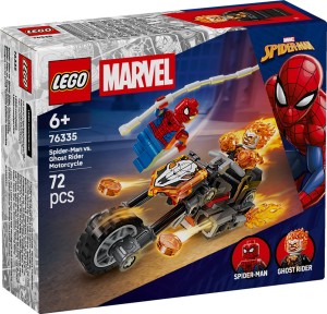 LEGO® ǀ Marvel Spider-Man kontra Ghost Rider na motocyklu 76335