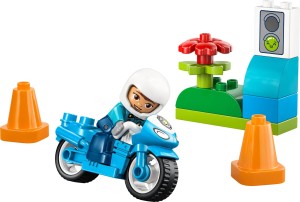 LEGO® DUPLO® Moje miasteczko Niebieski motocykl policyjny 10471