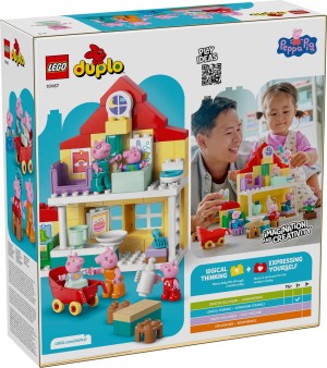 LEGO® DUPLO® Świnka Peppa Dom rodzinny 10467